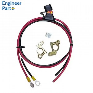 [Hot Item] Battery Connection Cable with Ends Terminal Lug Connector Charge Controller Regulator System