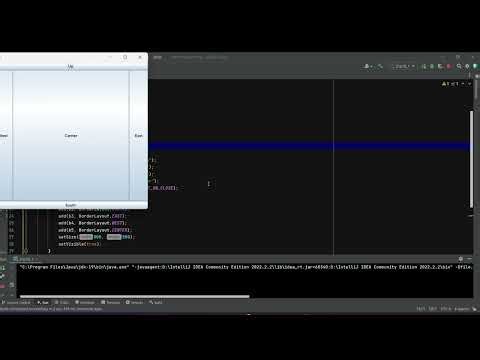SPPU TYBSC Computer Science Java Practical Border Layout Manager