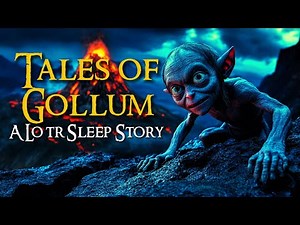 Origins of Gollum and Smeagol : LOTR Asmr Sleep Story | Tolkien Lore with Ambience