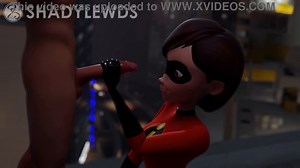 Helen Parr Rooftop Handjob nezuko r34