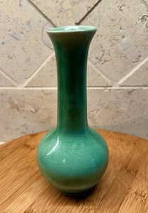 Vintage Red Wing Pottery Small Green Bud Vase – Mid-century Charm Model #182/9 - Etsy