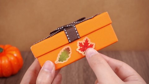 64 Sheets Fall Stickers Thanksgiving Stickers Waterproof Autumn Decals Maple Leaves Decal Stickers Harvest Adhesive Stickers for Party Decor Scrapbook Journal Album DIY Crafts