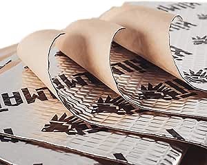 334 mil 216"x40" Automotive Truck Headliner Insulation Sound Deadening Thermal Noise &Heat Deadener Roller Material