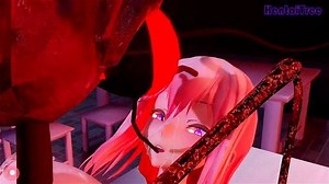 MMD Lilia with insects