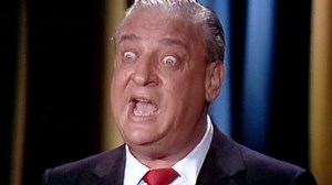 “I tell ya, all I meet is wiseguys. I checked into a hotel, I asked the bellhop to handle my bag. He started to feel up my wife.” | Rodney Dangerfield