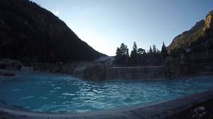 Have you gotten the chance to soak in the new overlook pool? Temperatures range from 104-106. The pool features an infinity edge waterfall for all your soaking needs. | Ouray Hot Springs Swimming Pool and Fitness Center