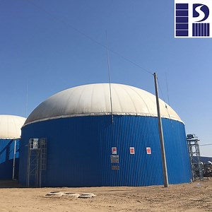 Biogas Project Biogas Digesters Tanks Anaerobic Digestion Tank Glass Steel Tank