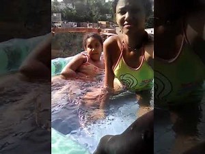 Os desafios 2 na piscina