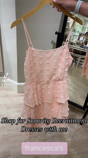 Ready for rush at Kentucky Oaks Mall! 🛍️🩷#rush #sorority #sororityrecruitment #outfit #bamarush #bama | Kentucky Oaks Mall