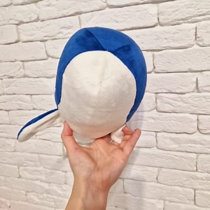 Plush Whale Stuffed Animal: Dark Blue Soft Toy (30cm) - Etsy