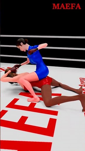 Back Mount and Pounding | Women's MMA | Martial Arts Extreme Fight Champion (MAEFA) #mma #womensmma