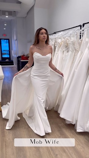53K views · 40 reactions | Wedding dresses based on different aesthetics… ✨ To request an appointment, go to https://jennainwhite.com/appointments Alternatively, you can call Jenna in White at: - 616-990-7411 (Grand Rapids location) - 734-276-9370 (Berkley location) #bride #michiganbrides #engaged #bridalgowns #weddingdress #dressdesigns #uniquedress | Jenna in White | Facebook