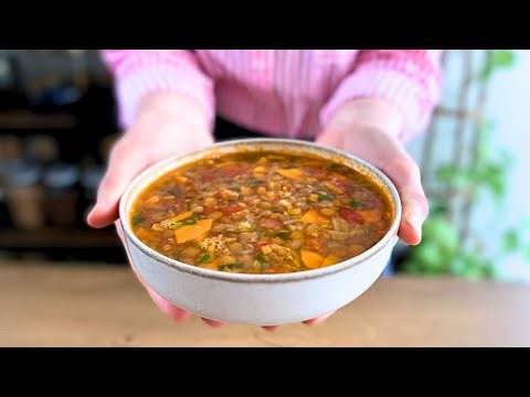 Greek Green Lentil Soup | A Healthy and Tasty Recipe