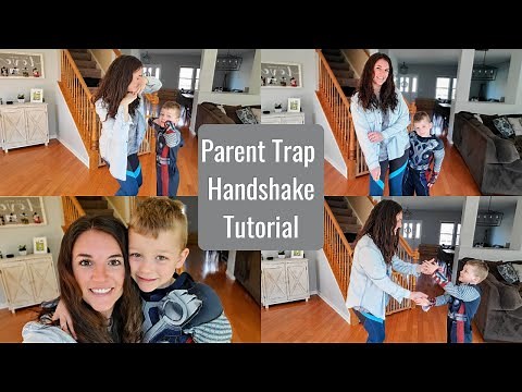 PARENT TRAP HANDSHAKE TUTORIAL | learn how to do the parent trap handshake