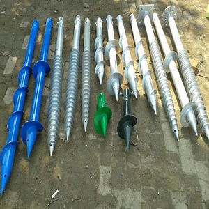 [Hot Item] High Quality No Dig Ground Anchor, Ground Screw Pole Anchor