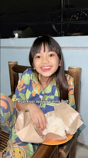 Kopi ape yg paling pait?😁