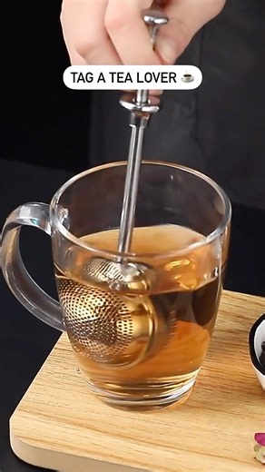 17K views · 118 reactions | A #tea infuser strainer is a must-have tool for tea lovers. It allows you to steep loose tea leaves in hot water, ensuring a flavorful and aromatic brew. #tealover | The Decor Kart | Facebook
