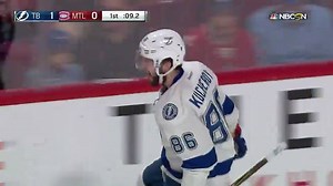 40! Kuch has 40 goals! Nikita Kucherov sits all alone in second place in League goal-scoring. | NHL