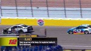 "I (EXPLETIVE) HATE SUCKING!" Radioactive - Vegas. | NASCAR on FOX