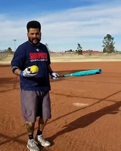 2.7K views · 32 reactions | Jose Jimenez of the Advisory Staff with a little trick shot swinging the Z5 Powerload. Homerun or not? #ballgofar #ballgofast #Z5 #powerload #goodhairday | Louisville Slugger Slowpitch | Facebook