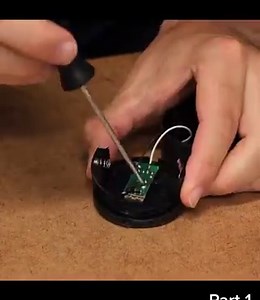 💀🎃👻🕸 Add some DIY Disney magic to your Halloween decor this year! 😄 We made the fireflies from Pirates of the Caribbean, full vid on YouTube! 💀🎥 Here is the first step: taking apart the solar pathway lights!#wickedmakers | Wicked Makers