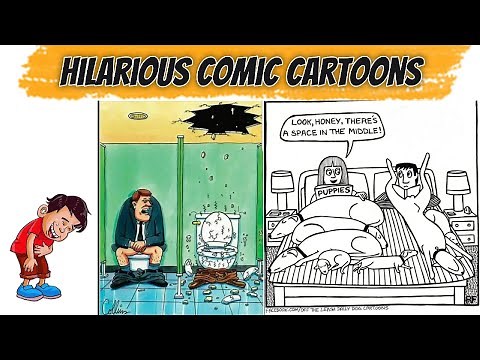 Funny Single-Panel Comic Cartoons That Will Make You Laugh | Funny Comics Compilation