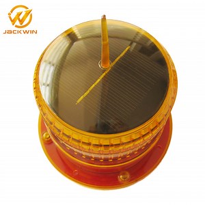 [Hot Item] High Impact-Resistant, Solar Warning Light Durable Solar Aircraft Warning Light Beacon Warning Light