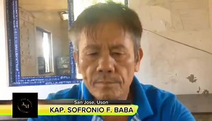 4K views · 101 reactions | PAHAYAG NI PUNONG BARANGAY SOFRONIO F. BABA NG BARANGAY SAN JOSE, USON, MASBATE | Alab Masbate | Facebook