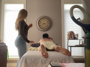 Legit FrenchxRussian Intern RMT Seduced By Monster Asian Cock 1st Appointment