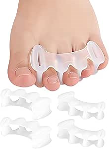 Amazon.com: BLATOWN Toe Separators for Feet Women Men, 2 Pairs Bunion Corrector Toe Separators to Correct Your Toes, Toe Spreaders Toe Straighteners for Feet Pain Relief, Hammer Toe, Bunion, Curled Toes(M) : Health & Household