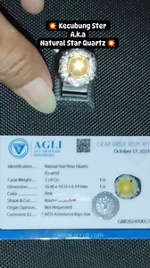 Sudah berKTP/memo/Gem Brief Report. #StarQuartz #Gemstone #AGLI_JAYA #AccGemLabIndonesia #Jogjaistimewa #FBTepoSeliro | Tepo Seliro