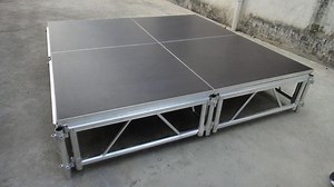 [Hot Item] Durable Portable Outdoor Stage Made of Premium Aluminum