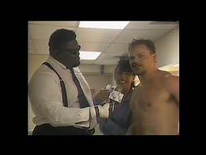 Shane Douglas & Sherri Martel Celebrate after Winning ECW Heavyweight Title! 1994