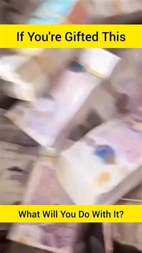 If you are gifted this, what will you do with it? #everyone | Jolly Odometa