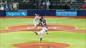 Kyle Seager reaches on a fielding error by shortstop Tim Beckham. Nelson Cruz scores. Dae-Ho Lee to 3rd. | 06/16/2016