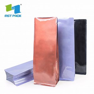 [Hot Item] Customized Laminateld Food Grade Coffee Tea Square Bottom Bag