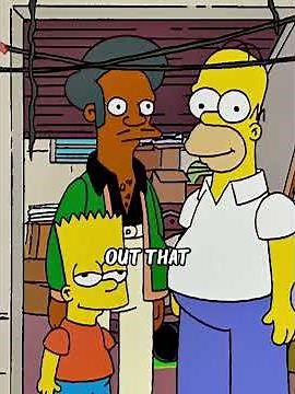 Homer became friends with the raccoons