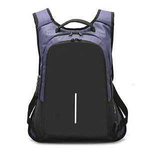 [Hot Item] Laptop Backpack USB Port Backpack Lock Anti-Theft Waterproof College Bag