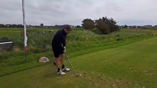 On the cracking par 3 9th at Old Links last Friday , the charity hole, the Wychwood Park guys produce some magical moments. | golfpairs.com
