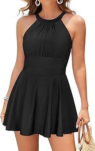 [Hot Item] Sexy One-Piece Swimsuit – Slim Fit with Hollow Front and High Slit Design