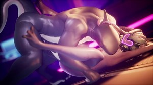 Subverse - Huntress Monstrer scenes (4K, 3D Hentai Game, Uncensored)