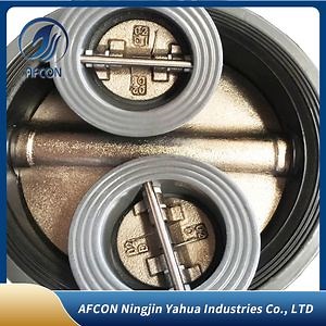 [Hot Item] Double Plate EPDM Seat Spring Swing Check Valve/Non Return Butterfly Type Check Valve