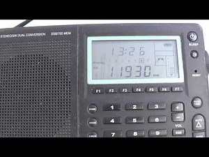 Grundig G5 radio Marti 11930 khz august 2nd 2013