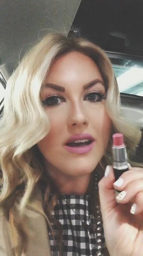 a fun spring #lipstick #makeup #ad Pink Plaid from MAC