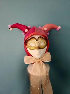 Clown Jester Headpiece - Etsy