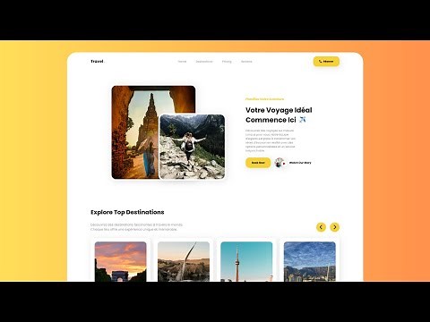 Comment Créer ce Site Web Simple en HTML et CSS