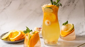 Citrusy Lychee Sangria Recipe - Tasting Table