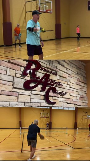 Pickleball paradise awaits! Join us every weekday morning and Wednesday night for some court action. $5 gets you into the game on our top-notch courts at The Romulus Athletic Center! 🥒🏸 #pickleballfun #welovepickleball | Romulus Athletic Center