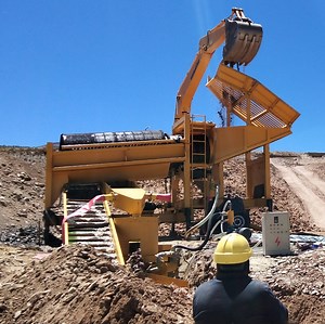 [Hot Item] Trommel Mining Equipment Alluvial Placer Gold Wash Plant