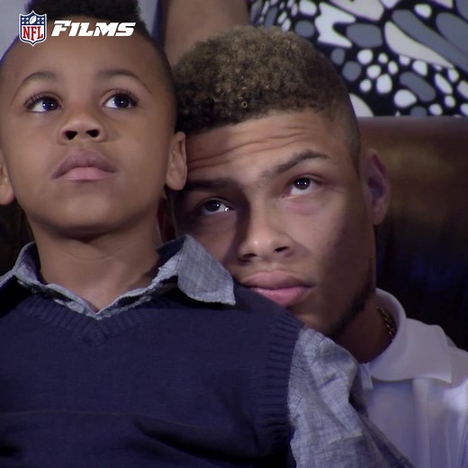 Worth the wait. Tyrann Mathieu shares the most memorable part of his NFL Draft experience. #NFLAtHome (via NFL Films) | NFL